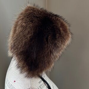Charles vintage racoon cap